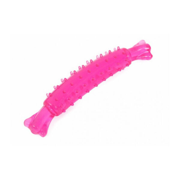 TPR-Rubber-Hondenspeelgoed-Dog-Chew-Pink-18cm